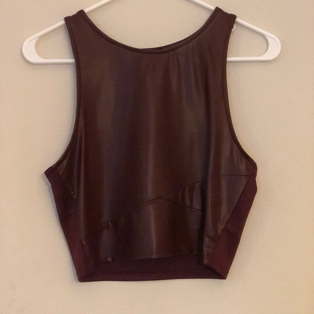 Crop top, great for a night out on the town